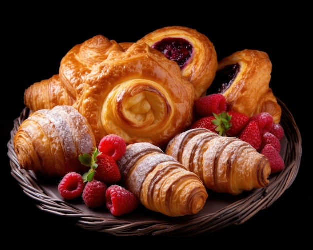 Composition_of_Viennoiserie_with_mix_berry_Viennoiserie_are_francuski