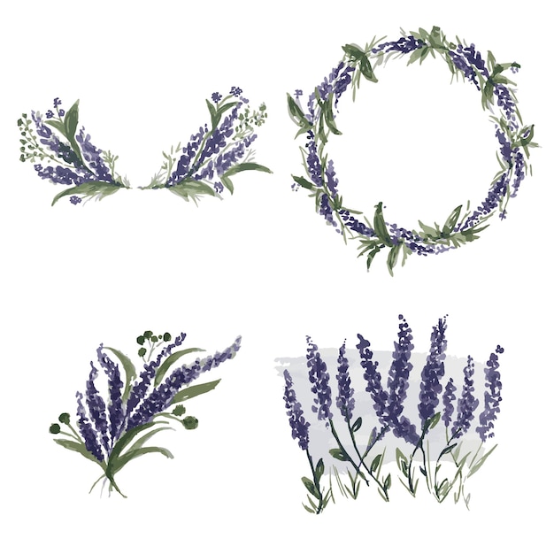 Zdjęcie conjunto de lavanda