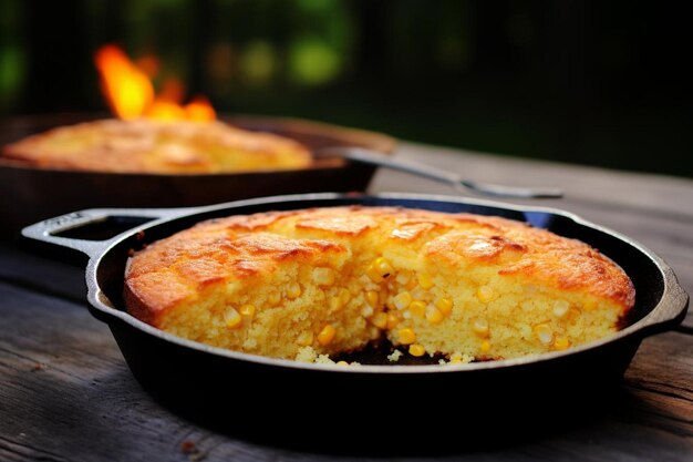 Zdjęcie countrystyle cornbread healthy cornbread zdjęcia żywności