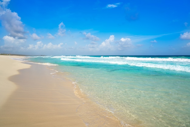 Cozumel wyspa San Martin plaża w Meksyk