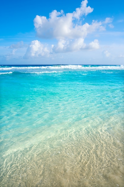 Cozumel wyspa San Martin plaża w Meksyk