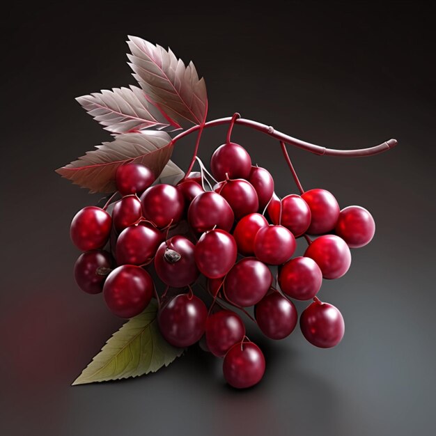 Cranberry z wysokiego krzewu