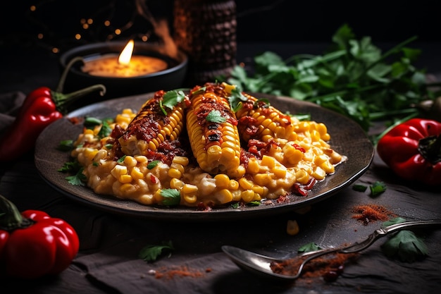 Creamy Vegan Corn Risotto