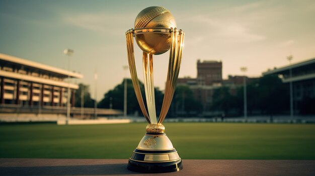 Cricket World Cup Trophy Generatywne Ai