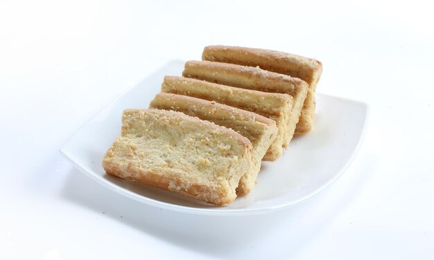 Zdjęcie crunchy rusk lub toast dla zdrowego życia