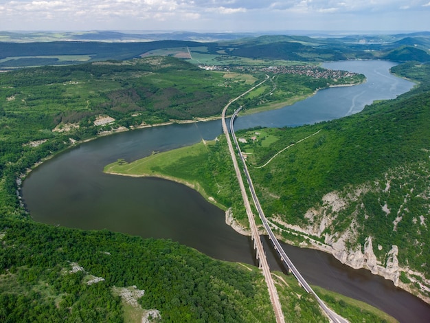 Cudowne Skały lub Chudnite Skali Widok z lotu ptaka