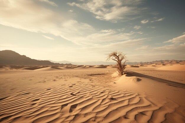 Zdjęcie cudowny krajobraz cudowna sucha pustynia w oszałamiającym 32 zdjęciu