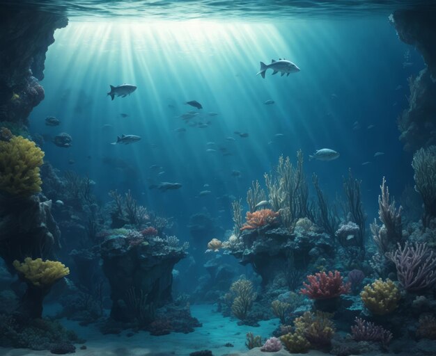 Cudowny podmorski świat