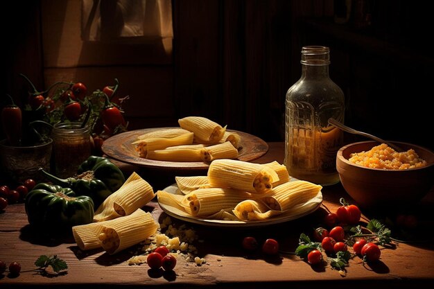 Culinary Captures Captivating Tamales Photography Najlepsze zdjęcie Tamales