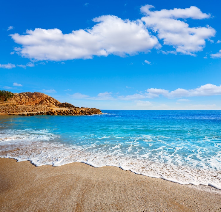 Zdjęcie cullera platja del far beach playa del faro valencia