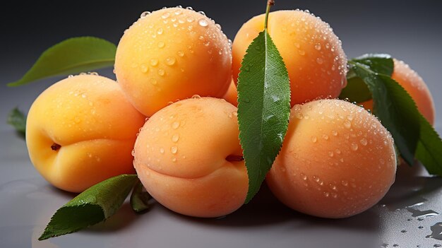 Cultivar Golden Harvest Summer Orchard Apricot Prunus armeniaca