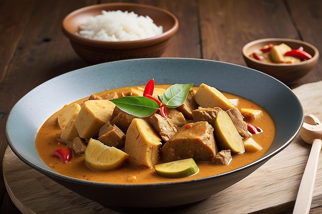 Curry Massaman z Tajlandii