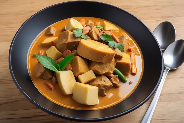 Curry Massaman z Tajlandii