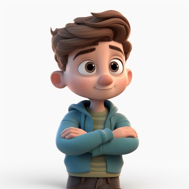 Cute 3d Renderowanie Brody