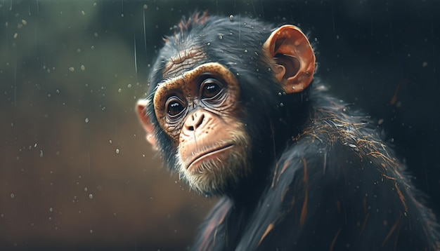 Cute Monkey ilustracji