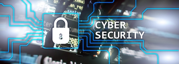 Cyberbezpieczeństwo informacji o ochronie prywatności i koncepcji ochrony danych na tle serwerowni