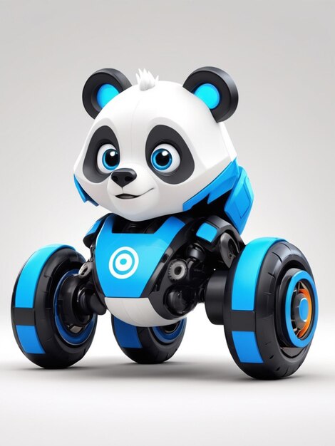 Cybernetic Panda Explorer