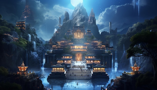 cyfrowa świątynia, która nie istnieje Futurystyczna świątynia dla nowych religii