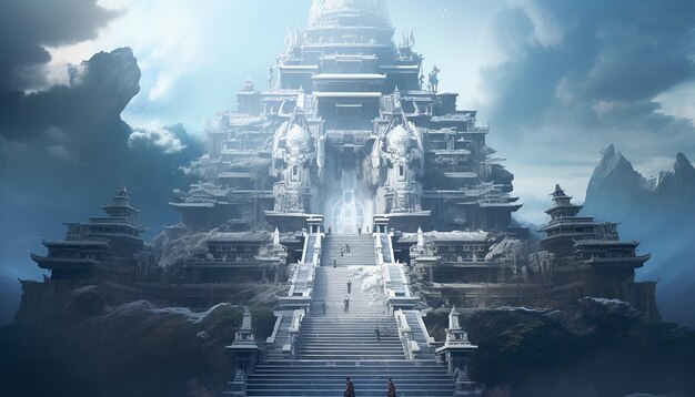 cyfrowa świątynia, która nie istnieje Futurystyczna świątynia dla nowych religii