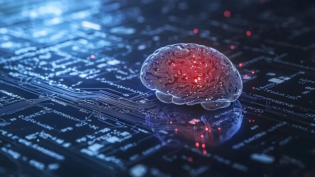 Cyfrowy mózg połączony z algorytmami za pośrednictwem zaawansowanego interfejsu neuronowego