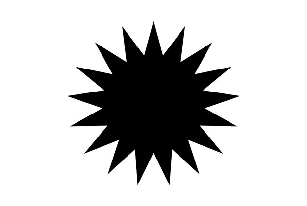 Zdjęcie czarna gwiazda rysunek sukces mistrz osiągnięcie symbol obiektu sylwetka