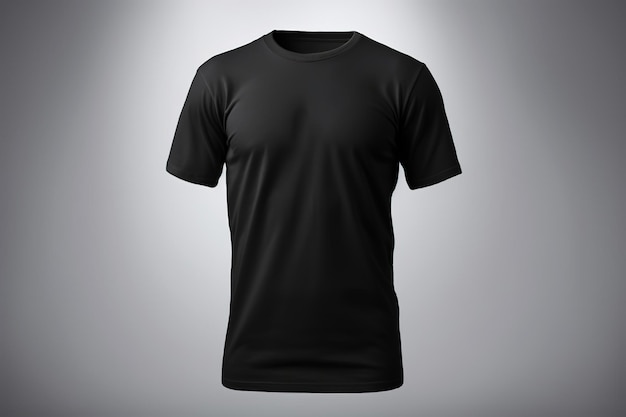 czarna koszulka do makiety twoich projektów makieta koszulki