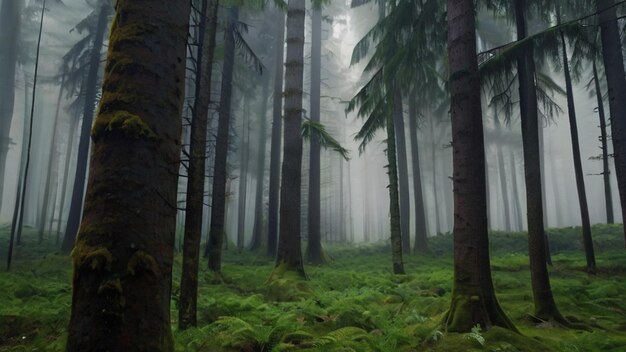 Czarne lasy, fascynujące krajobrazy natury