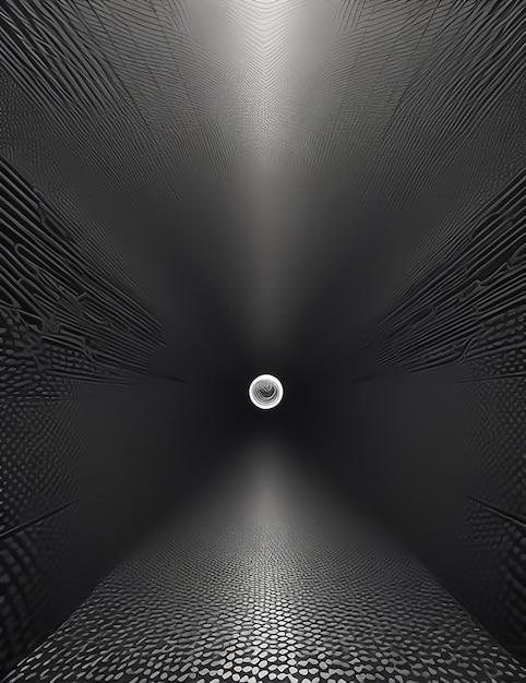Zdjęcie czarne tło z falistymi liniami generowane przez sztuczną inteligencję