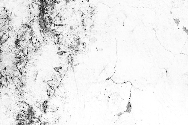 Czarno-biała nakładka tekstury starej ściany betonowej