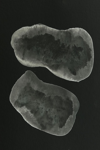 Zdjęcie czarno-białe abstrakcyjne tło kolorowe akrylowe plamy i plamy wzór tapety drukuj płynną sztukę kreatywne tło chaotyczne pociągnięcia pędzla