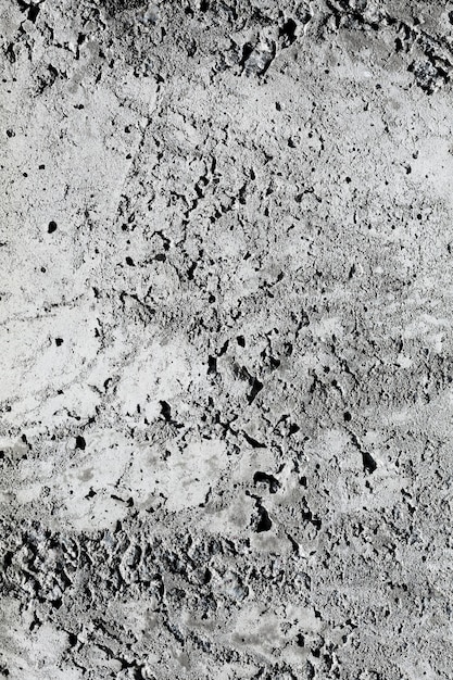 Zdjęcie czarno-białe szczegóły koncepcji tekstury księżyca