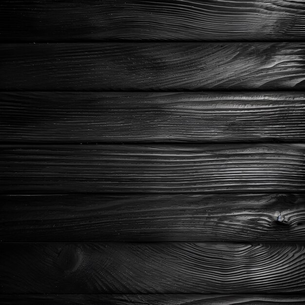 czarno-białe zdjęcie drewnianej ściany z ciemnym tłem.