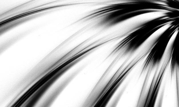 Czarno-biały fraktal Abstrakcyjna tapeta Fraktal sztuka tło dla kreatywnego projektowania