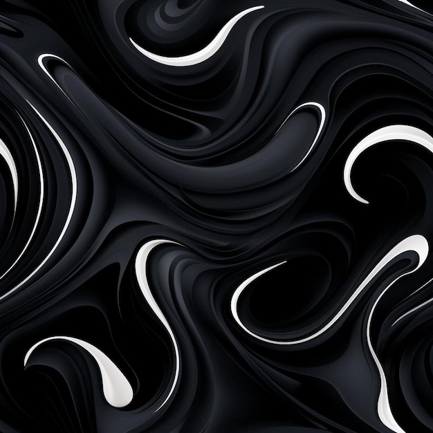 Zdjęcie czarno-biały obraz czarno-białego abstrakcyjnego tła.