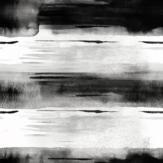 czarno-biały obraz przedstawiający akwarelę łodzi generatywnej ai