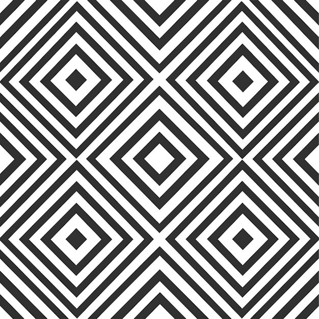 czarno-biały wzór geometryczny z białymi kwadratami na dole