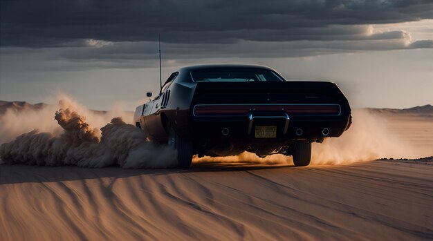 Zdjęcie czarny dodge charger 1970