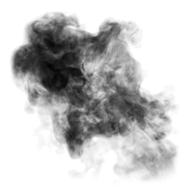 Czarny dym png teksturowany efekt abstrakcyjny projekt