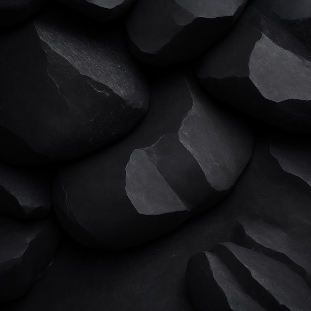 Czarny kamień tekstury