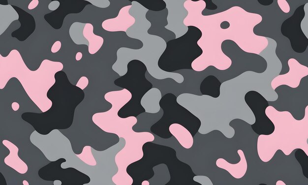 Czarny kamuflaż wzór kolory wojskowe styl wektorowy kamuflaż tło graficzny projekt artystyczny armii