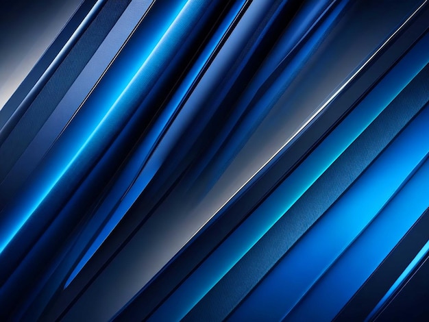 Czarny niebieski abstrakcyjne nowoczesne tło dla projektu Ciemny kształt geometryczny efekt 3d Ukośne linie