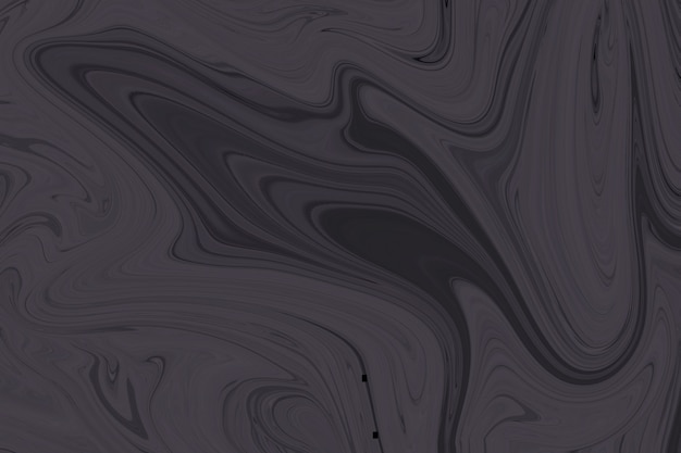 Czarny płynny marmur w tle ręcznie robiona farba akrylowa
