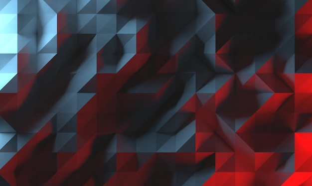 Czarny wielokątny powierzchni renderowania 3D tło Futurystyczny HUD backgroundmesh projekt nowoczesny luksusowy futurystyczny technologia tło Gra tech szeroki transparent wektor ilustracja