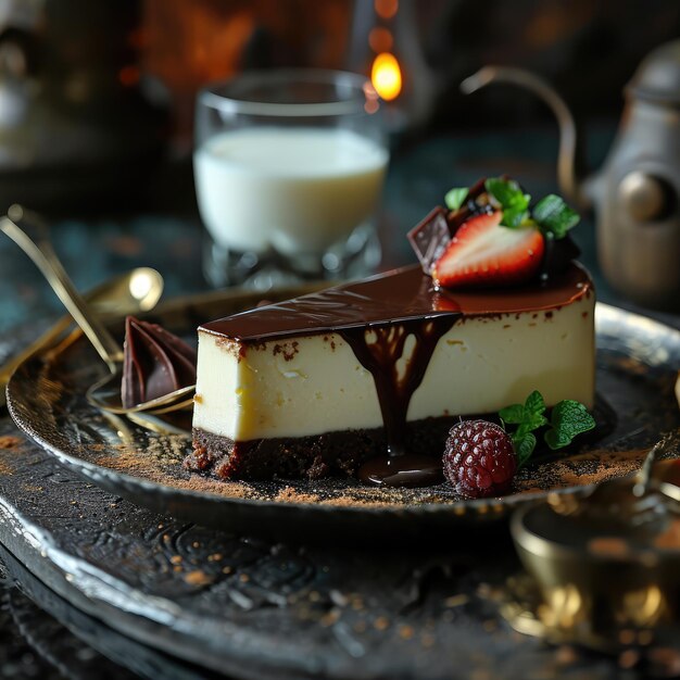 Zdjęcie czekoladowe desery najbardziej niesamowite i trendy hd tapety