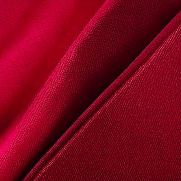 Czerwona jedwabna lub satynowa tekstura luksusowej tkaniny abstrakcyjne tło
