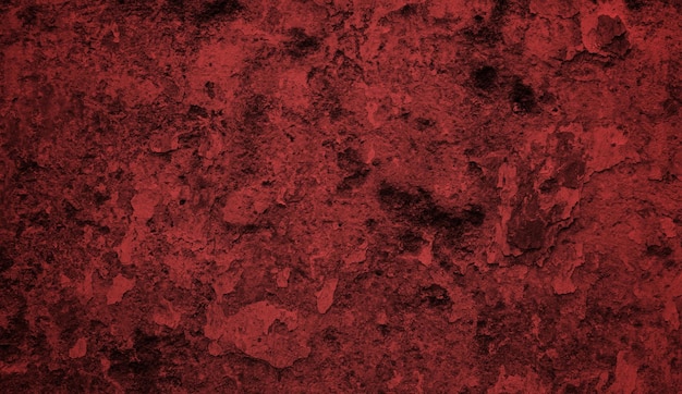 Czerwona ściana z czarnym tłem i białym tekstem „czerwony”