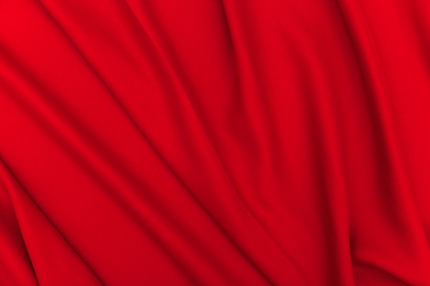 Czerwona tkanina tekstura tło