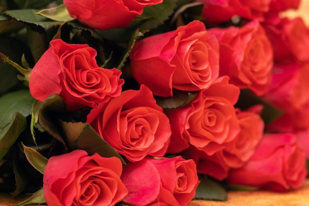 Czerwone róże Bukiet czerwonych róż za gratulacje z okazji święta