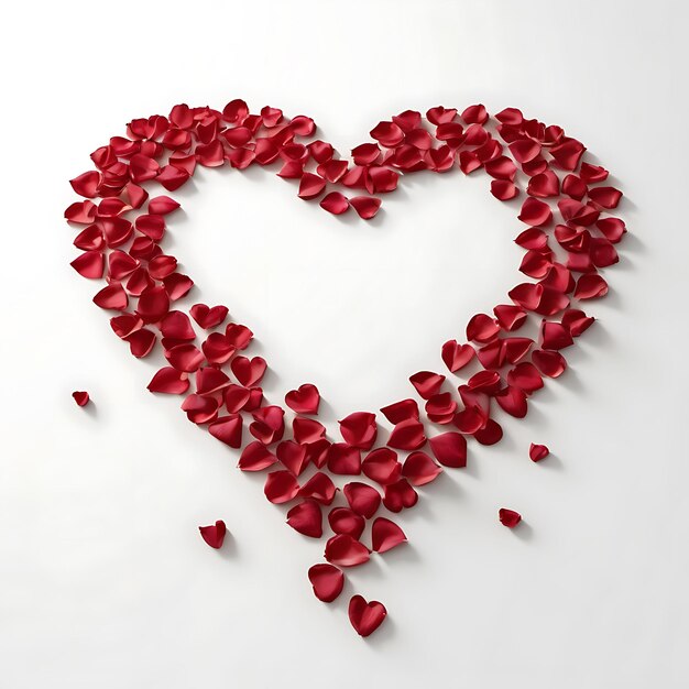 Czerwone serce Realistyczna ikona projektowania 3D serce symbol miłości