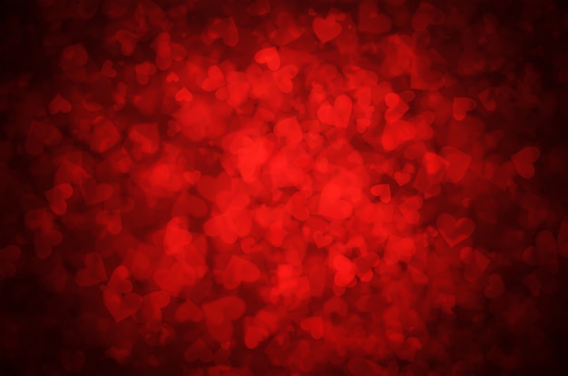 Zdjęcie czerwone serce streszczenie tło